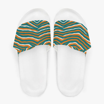 Miami Football Game Day Men's Velcro Slippers