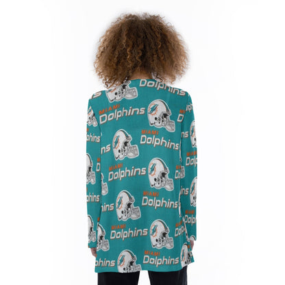 Miami Football Game Day All-Over Print Women's Cover With Pocket