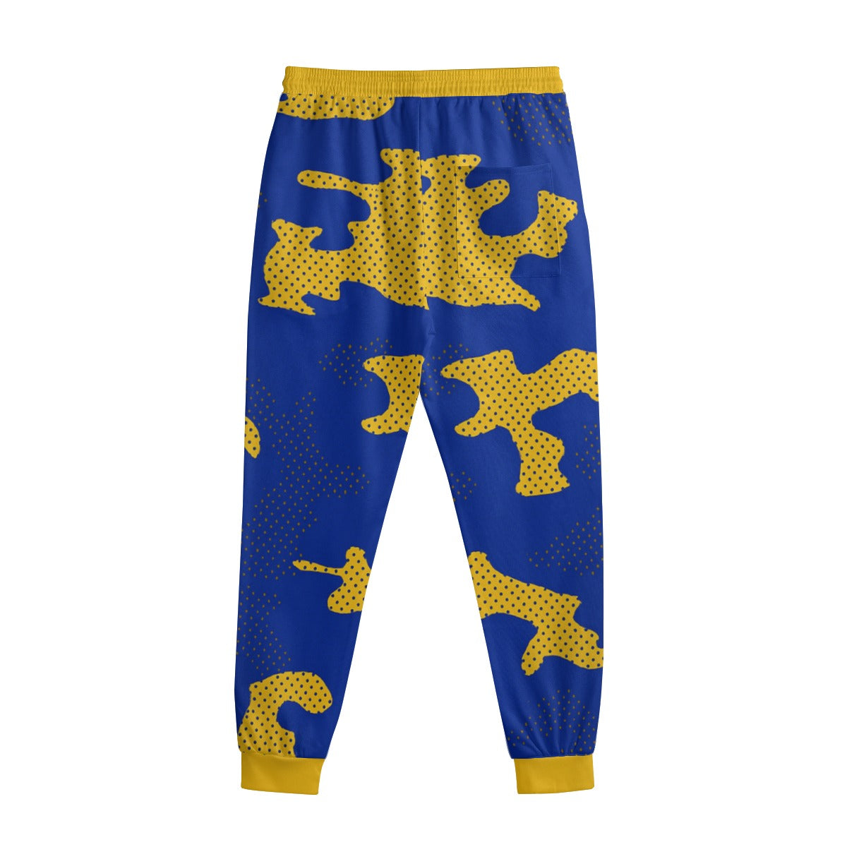 Urban Legend Pittsburgh Royal Blue Gold Camo Sweatpants With Waistband