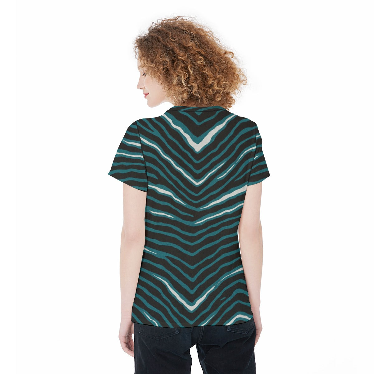 Philadelphia Football Game Day All-Over Print Round Neck T-Shirt