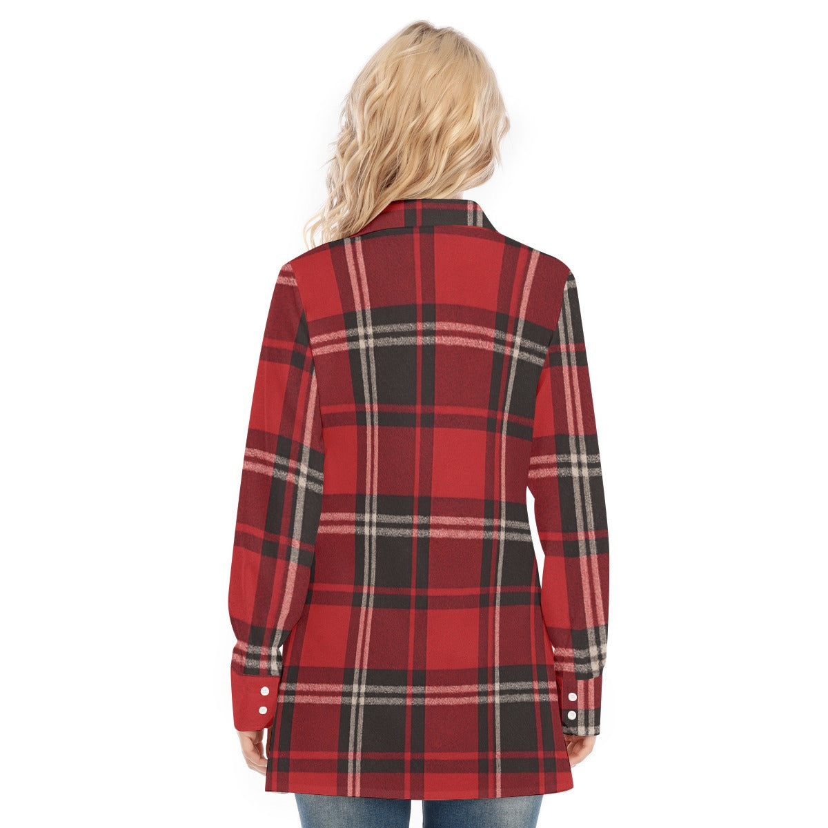 Cincinnati - Bearcats Tartan Plaid Women's Long Shirt