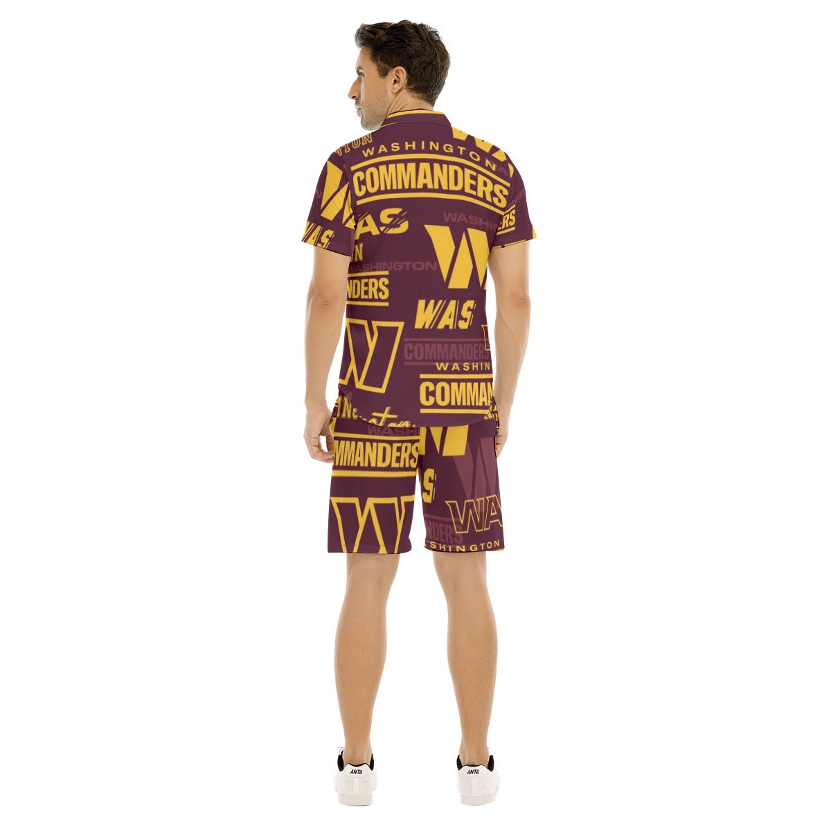 Washington Commanders Men's Short Sleeve Shirt Set
