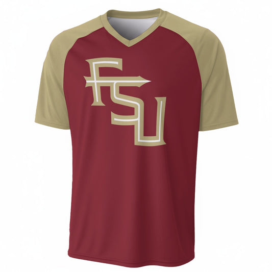 Florida State Seminoles V-Neck Short Sleeve T-Shirt