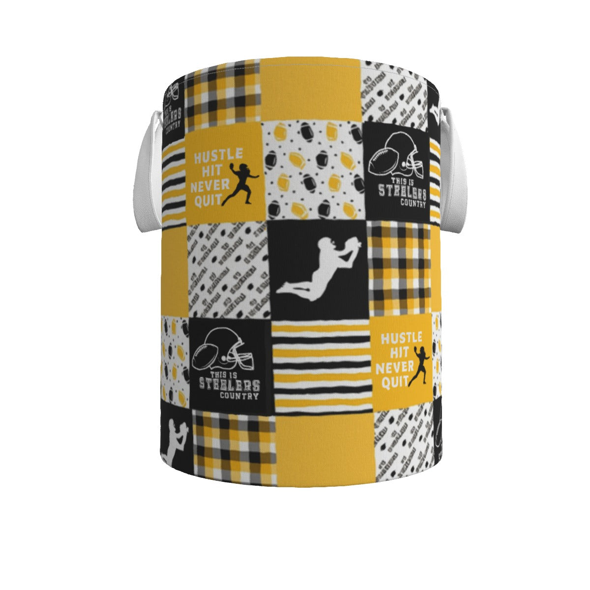 All-Over Print Foldable Laundry Basket