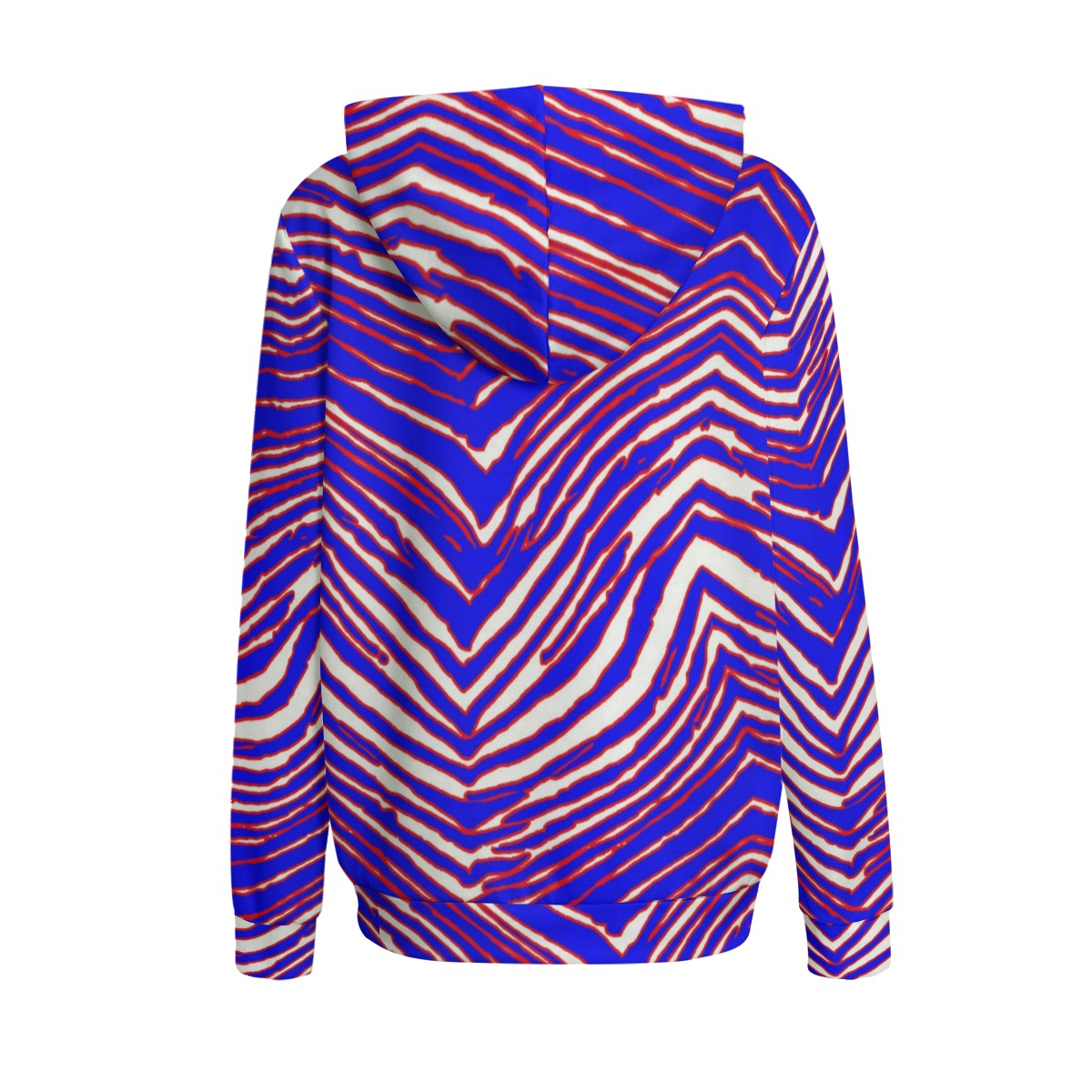 Buffalo Bills Zubaz Women's Pullover Hoodie | Interlock