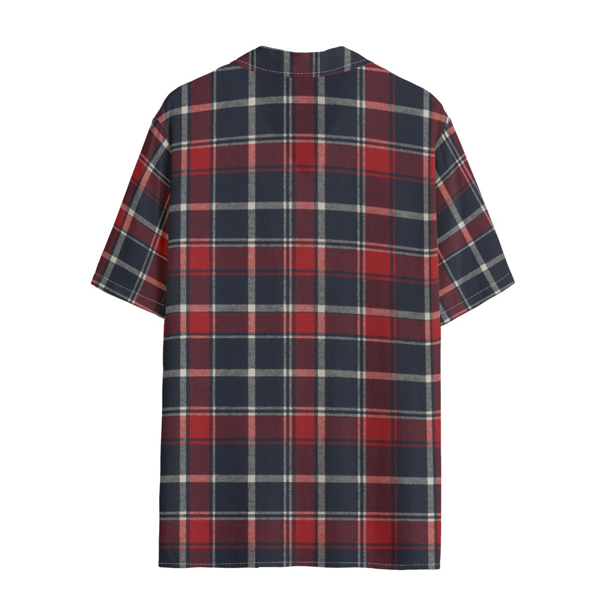 Mississippi Tartan Plaid Ole Miss Rebels Women's Hawaii Shirt | Rayon