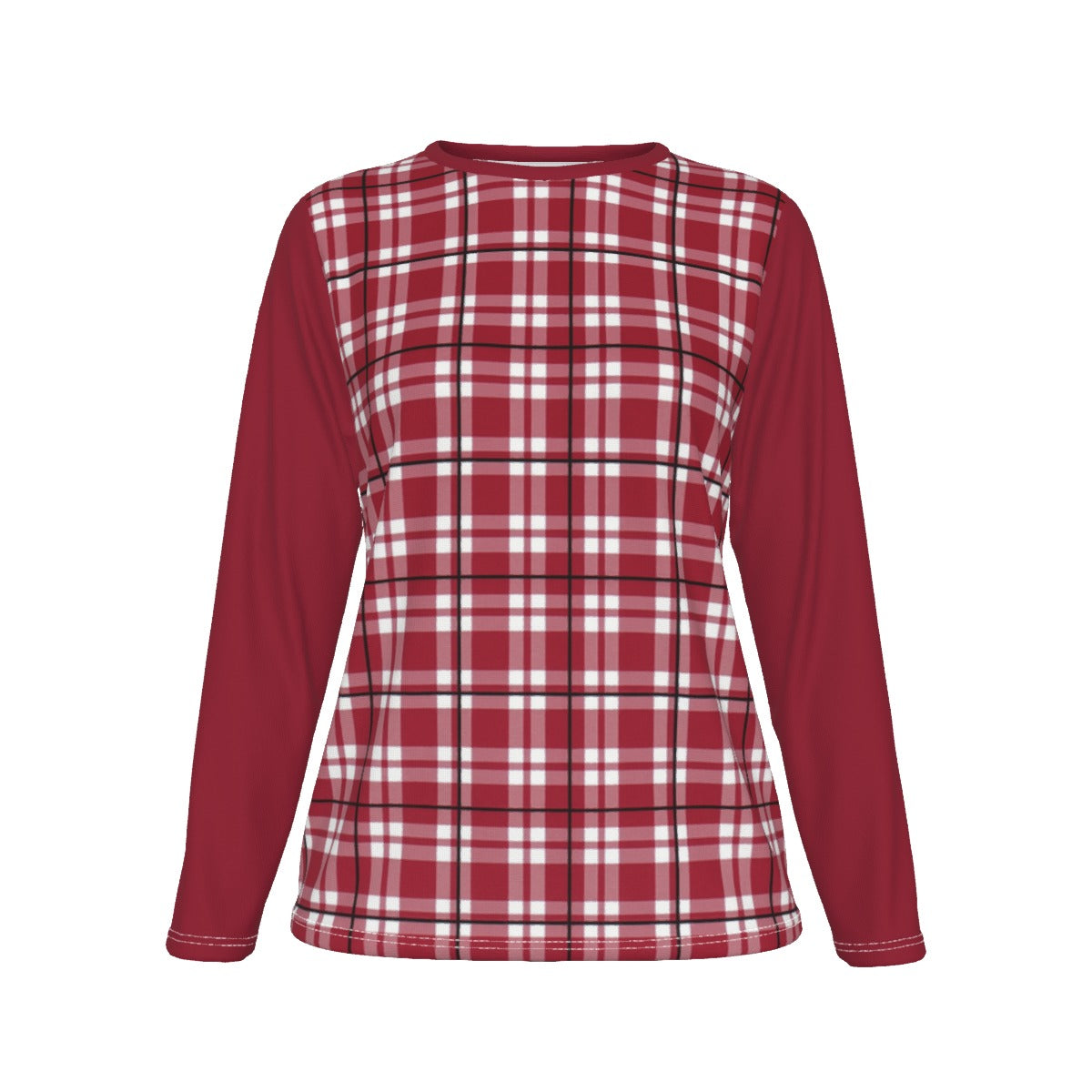 Alabama Tartan plaid Women's Oversized T-shirt | 190GSM Cotton