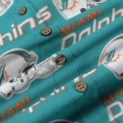 Miami Football Game Day All-Over Print Women's Shirt | 125GSM Cotton