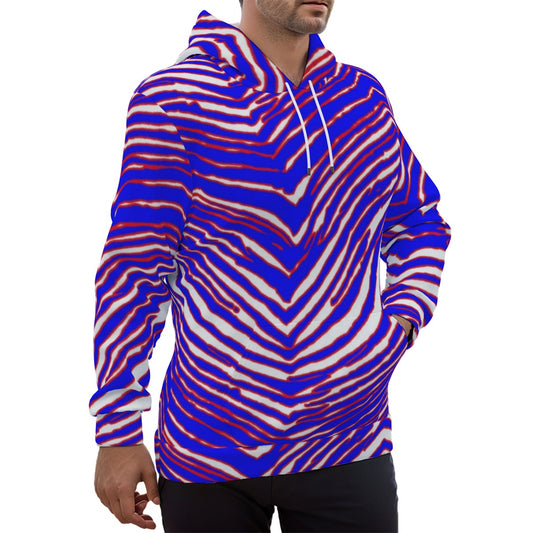 Eco-friendly Buffalo Bills Zubaz Unisex Pullover Hoodie