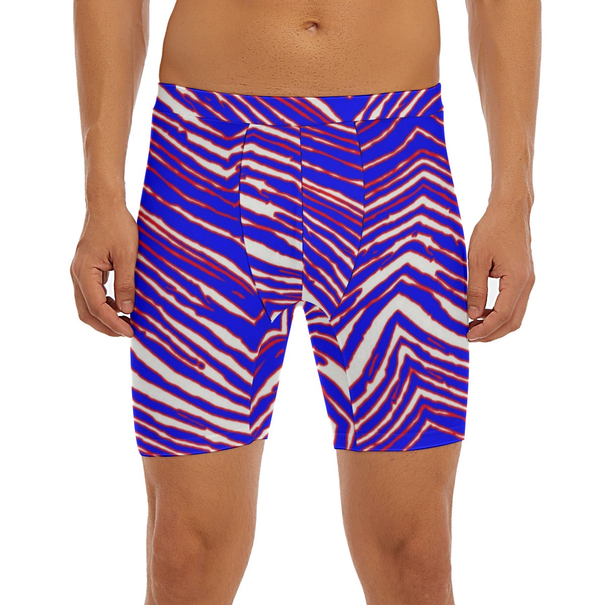 Buffalo Bills Zubaz Men's Long Boxer Briefs