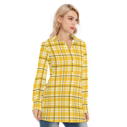All-Over Print Women's Long Shirt