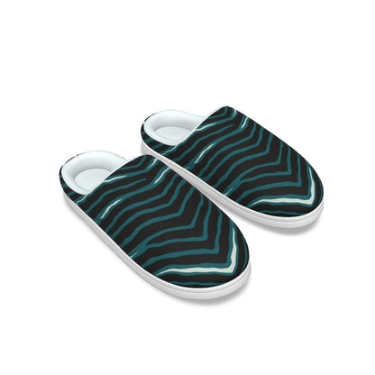 Philadelphia Football Game Day All-Over Print Men's Plush Slippers