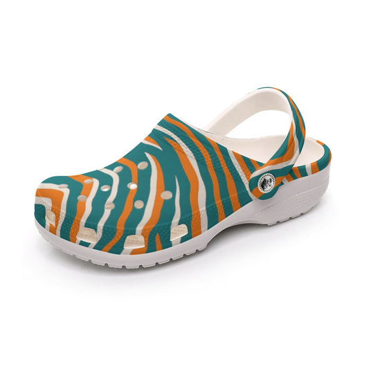 Miami Football Game Day All-Over Print Men's Classic Clogs
