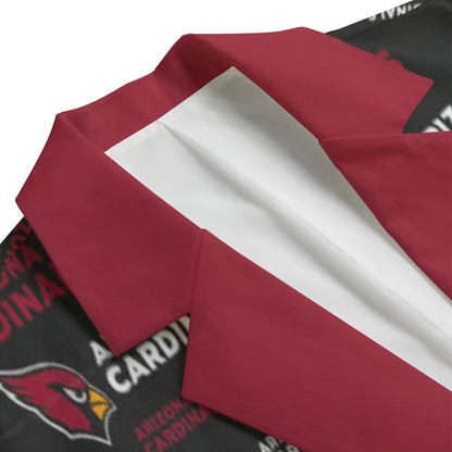 Arizona Cardinals suit Flat Lapel Collar Blazer