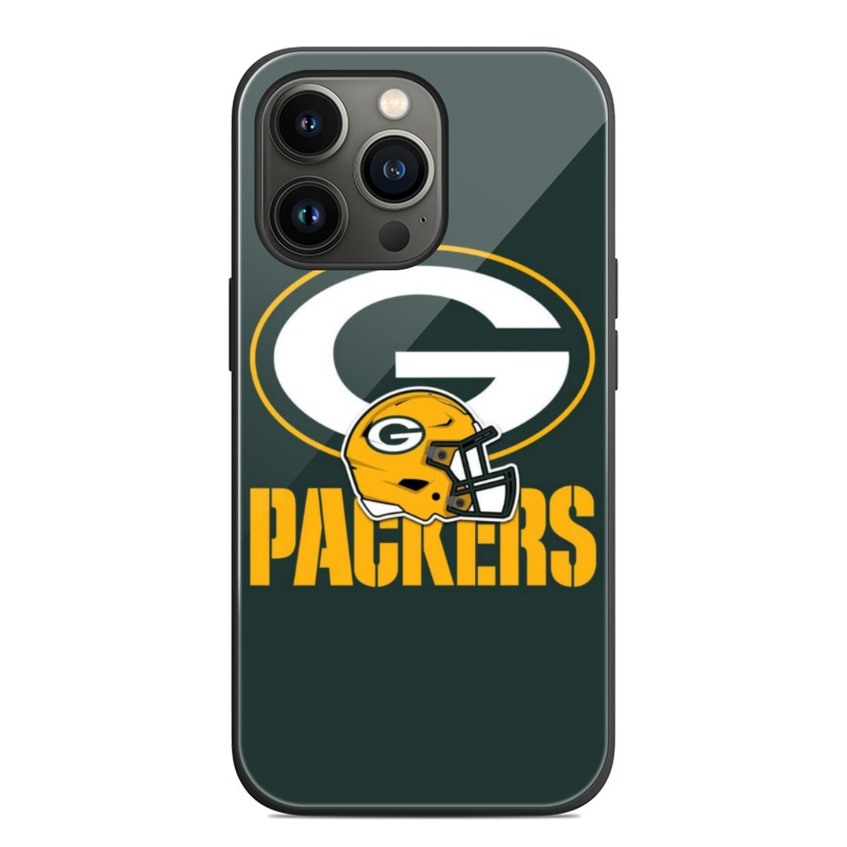 Green Bay Football Game Day iPhone 13 Series Mobile Phone Case | Glass