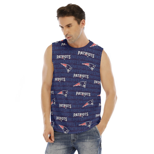 New England Football Game Day All-Over Print Men's O-neck Tank Top