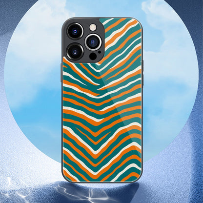 Miami Football Game Day iPhone 13 Series Mobile Phone Case | Glass