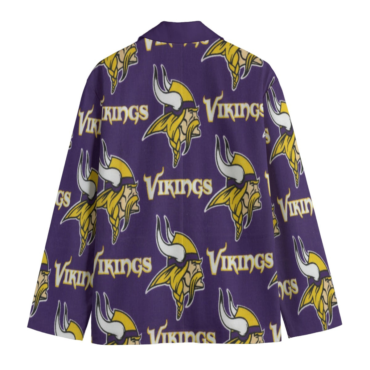 Minnesota Vikings suit Flat Lapel Collar Blazer