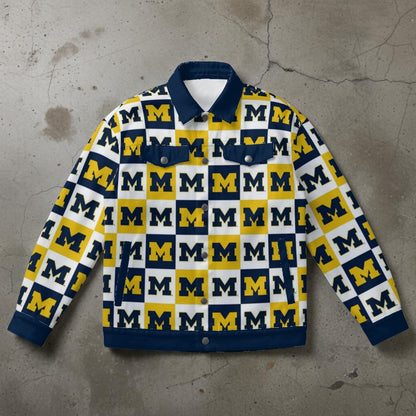 Michigan - Wolverines Unisex Collared Jacket