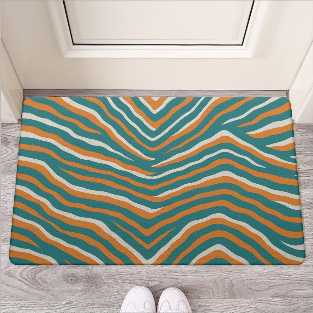 Miami Football Game Day Door Mat | Rubber
