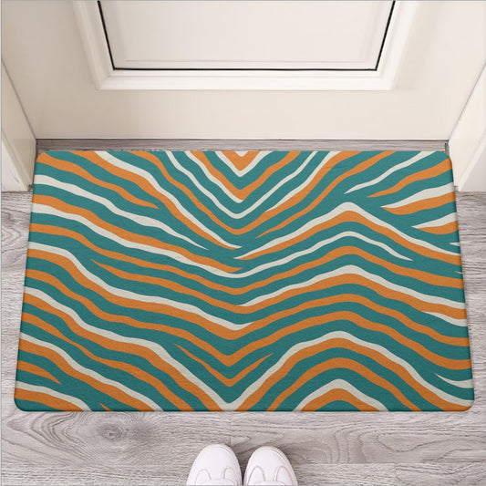 Miami Football Game Day Door Mat | Rubber