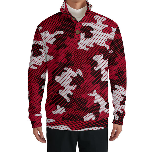Alabama - Crimson Tide Men’s Casual Pullover Shirt With 1/4 Zip