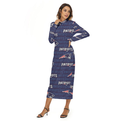 New England Football Game Day All-Over Print Women's Hip Dress