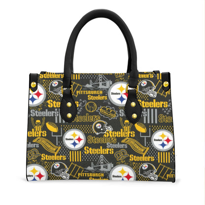 Women's Tote Bag With Black Handle