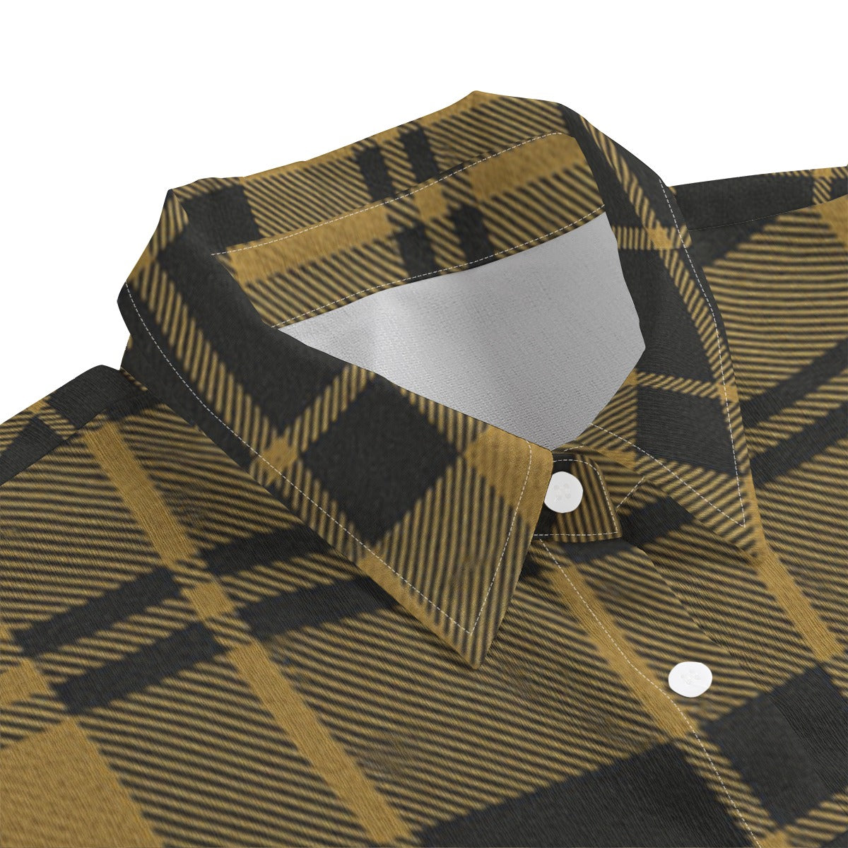 Central Florida tartan plaid  Women's Chiffon Shirt With Elbow Sleeve