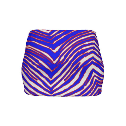 Buffalo Bills Zubaz Women's Slinky Micro Mini Skirt
