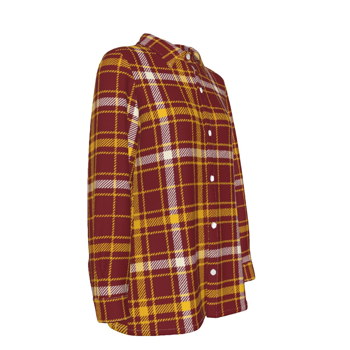 Minnesota Tartan Plaid Golden Gophers Women's Elastic-Back Shirt