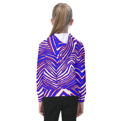 Buffalo Bills Zubaz Kid's Heavy Fleece Hoodie