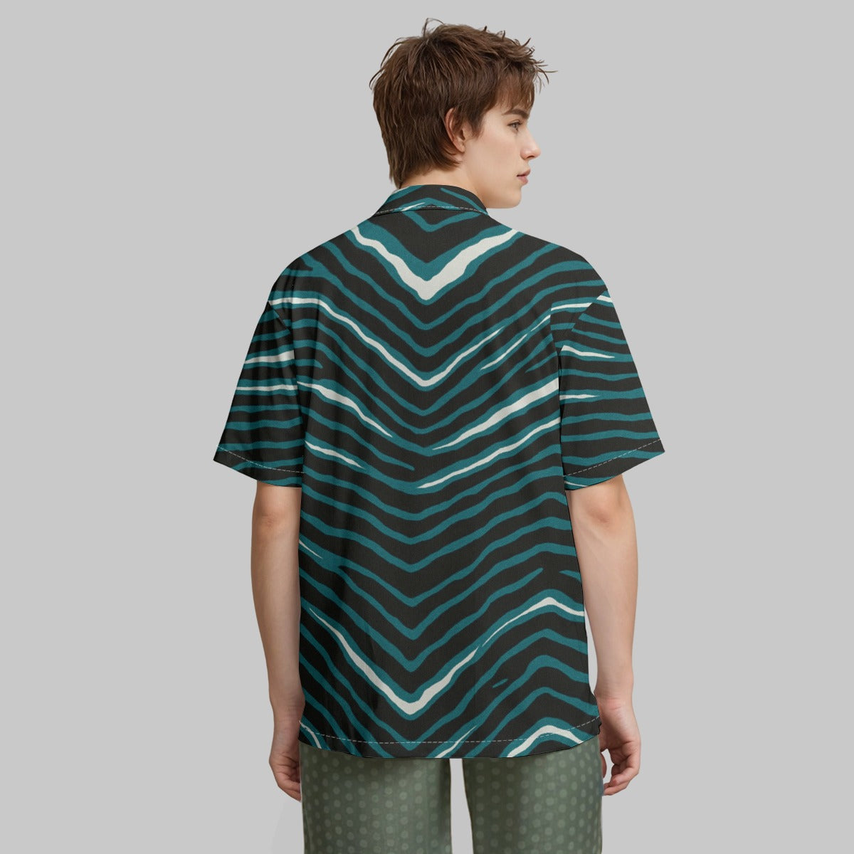 Philadelphia Football Game Day All-Over Print Hawaiian Shirt With Pocket|115GSM Cotton poplin