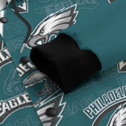 Philadelphia Football Game Day All-Over Print Men's Varsity Jacket
