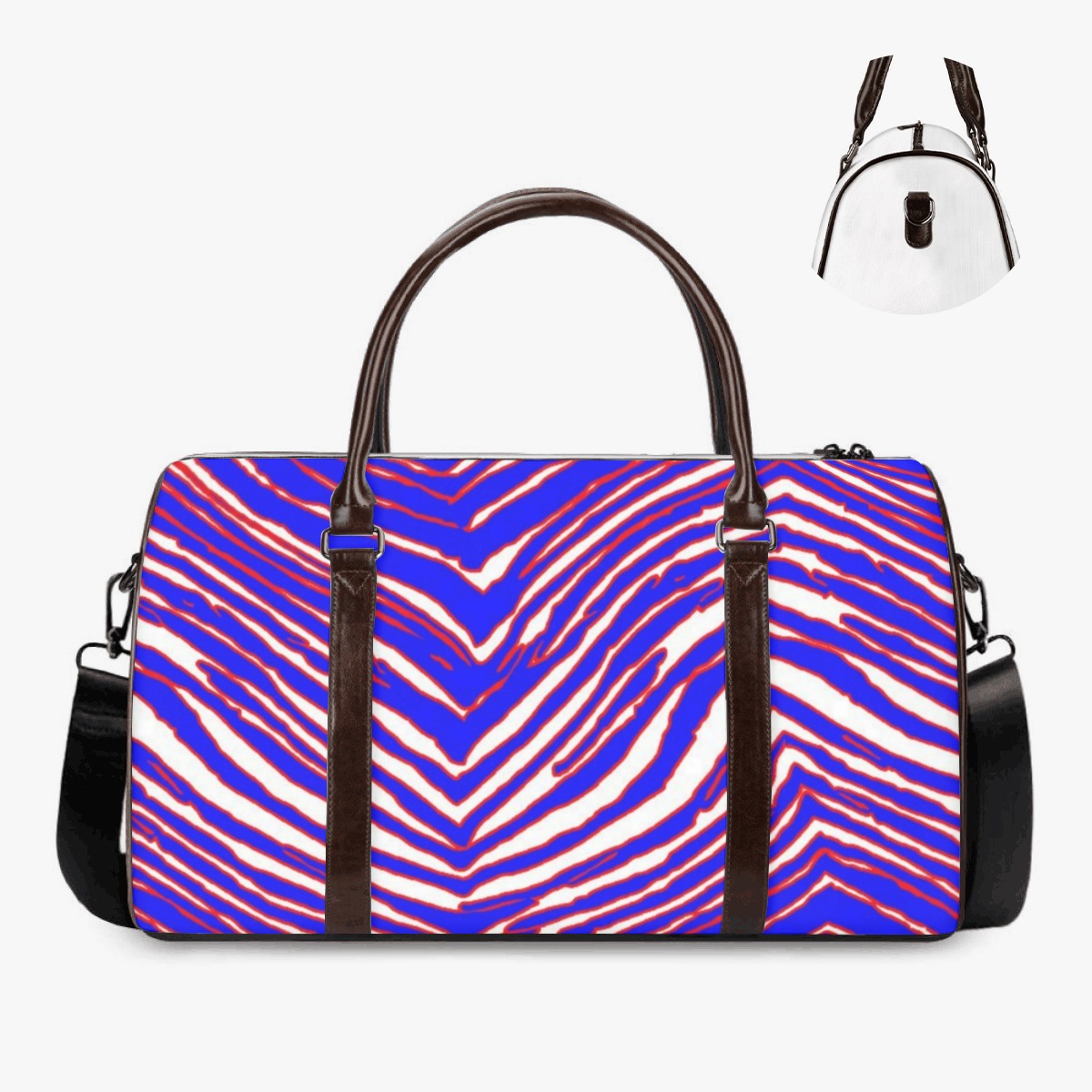 Buffalo Bills Zubaz Duffle Bag