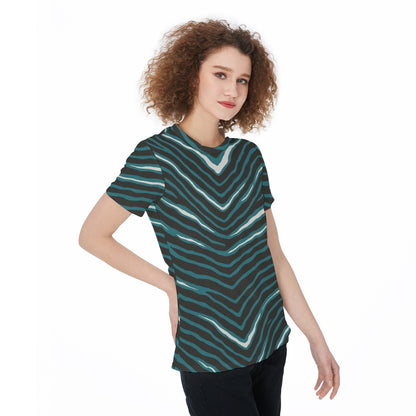 Philadelphia Football Game Day All-Over Print Round Neck T-Shirt