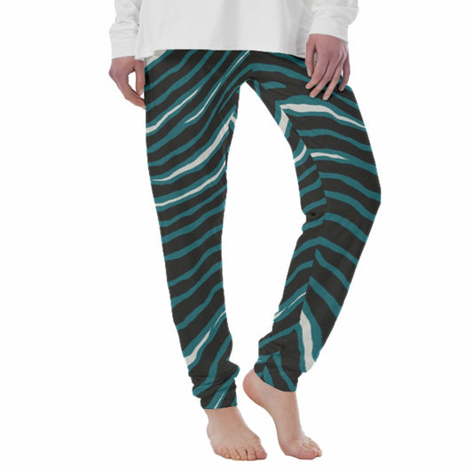 Philadelphia Football Game Day All-Over Print Women's Pajama Pants|180GSM