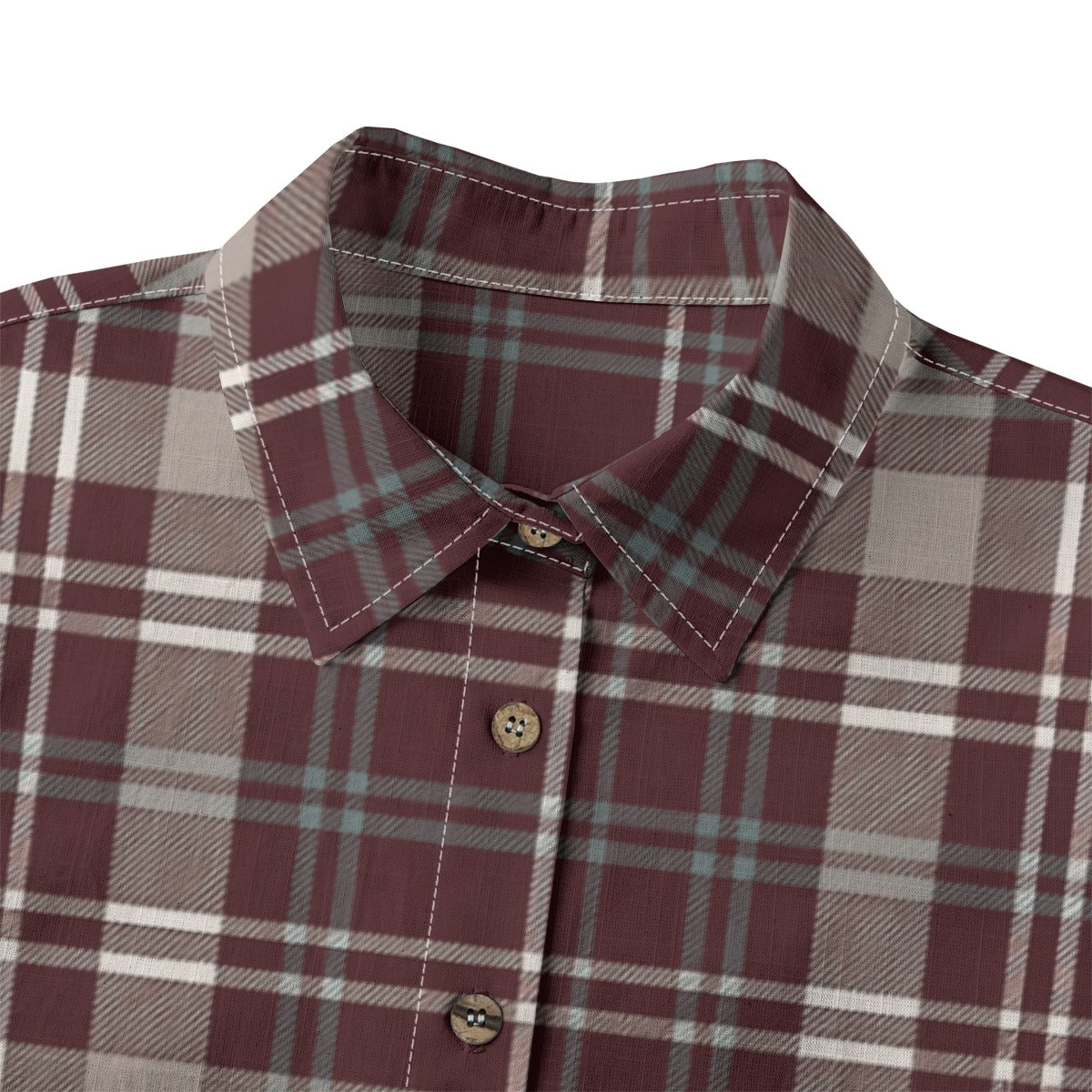 Texas Tartan Plaid A&M - Aggies  Women's Shirt | 125GSM Cotton