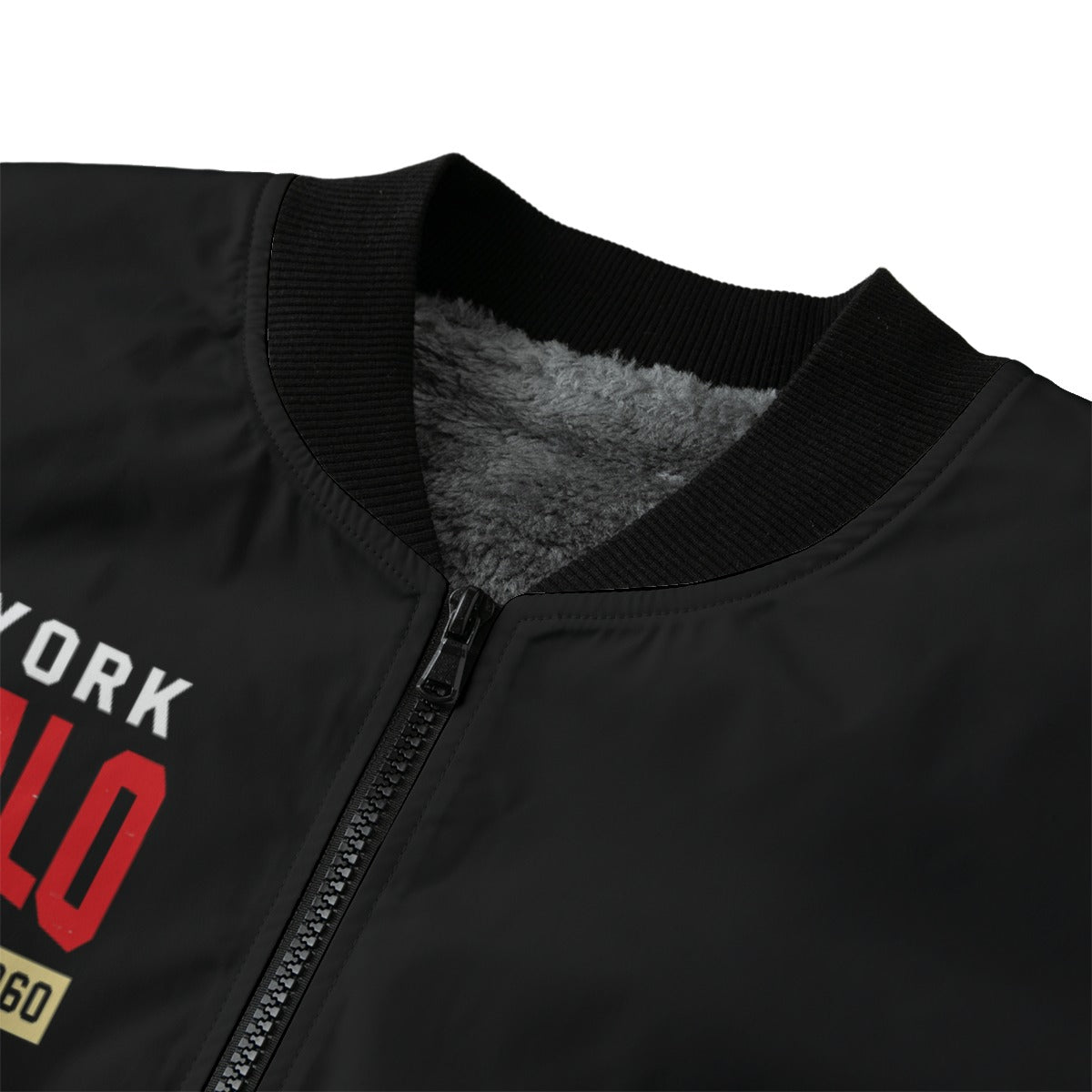 Buffalo New York 1960 Fleece Bomber Jacket