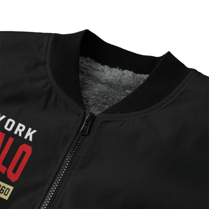 Buffalo New York 1960 Fleece Bomber Jacket