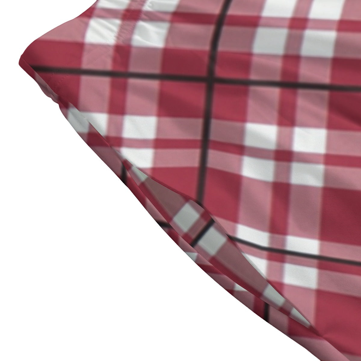 Alabama - Crimson Tide Tartan plaid  Women's Bazyrey Skirts With pocket