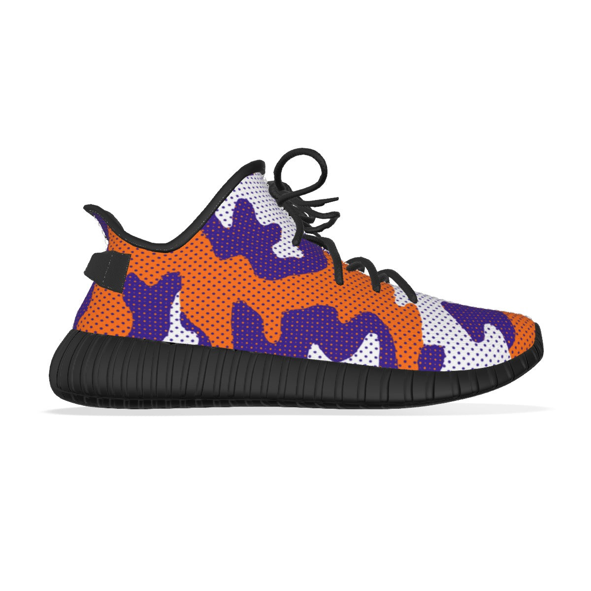 Urban Legend Clemson Tigers Orange Purple White Camo Coconut Sneakers Shoes