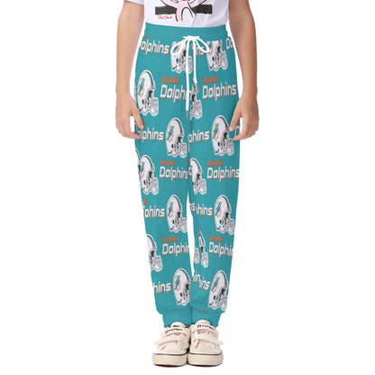 Miami Football Game Day All-Over Print Kid's Casual Pants