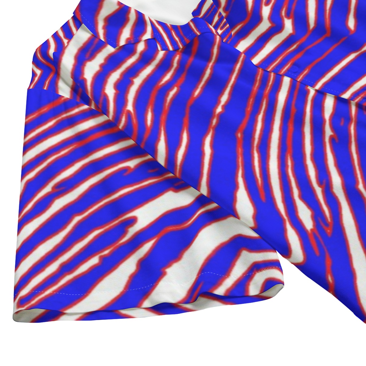 Buffalo Bills Zubaz Men's Hawaiian Rayon Shirt | 115GSM Rayon