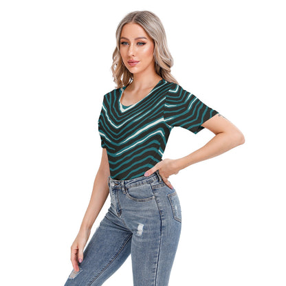 Philadelphia Football Game Day All-Over Print Women's Short Sleeve Bodysuit