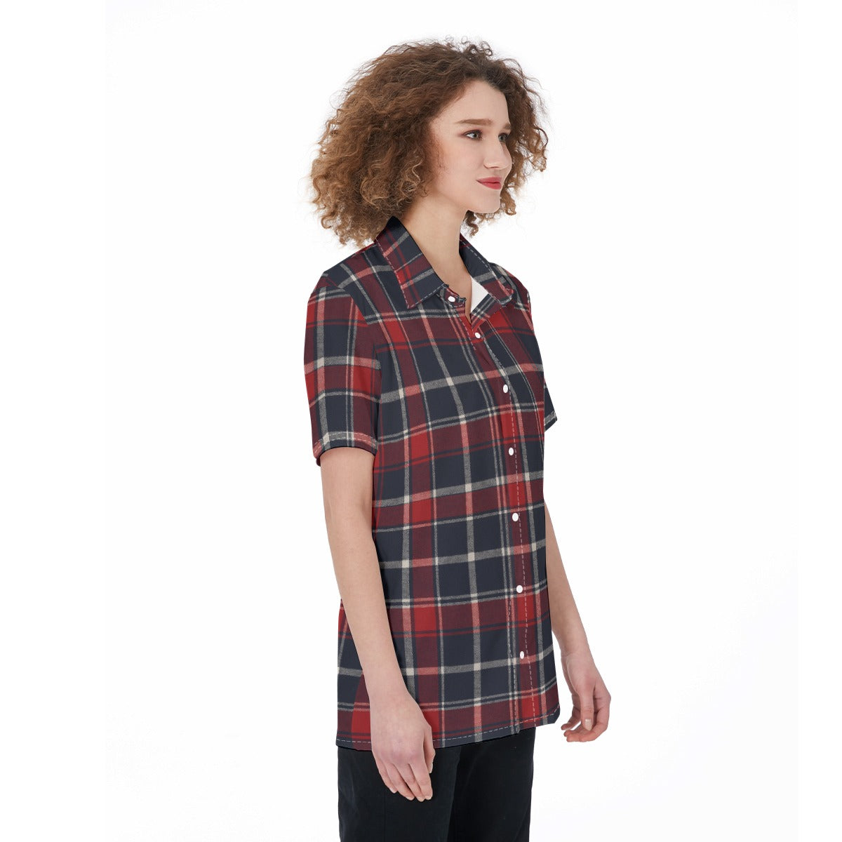 Mississippi Tartan Plaid Ole Miss Rebels Women's Shirt