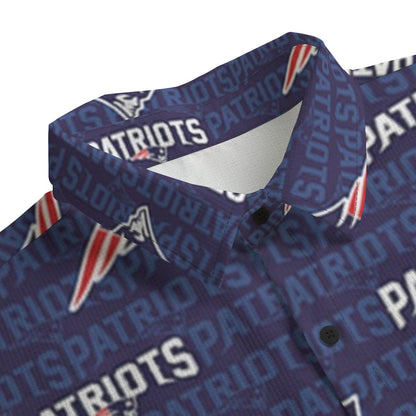 New England Football Game Day All-Over Print Unisex Shirt With Folding Sleeve