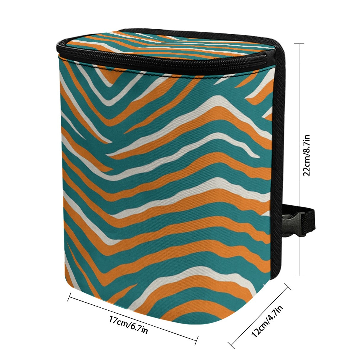 Miami Football Game Day Car Hanging Trash Bin