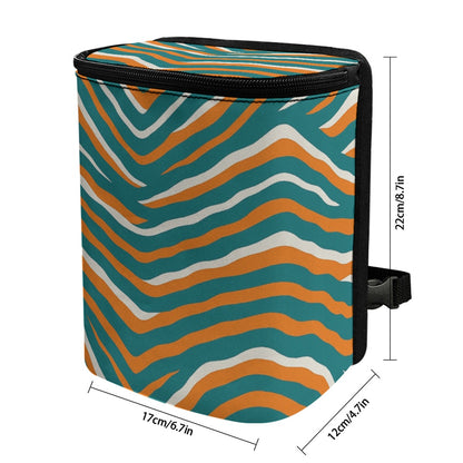 Miami Football Game Day Car Hanging Trash Bin