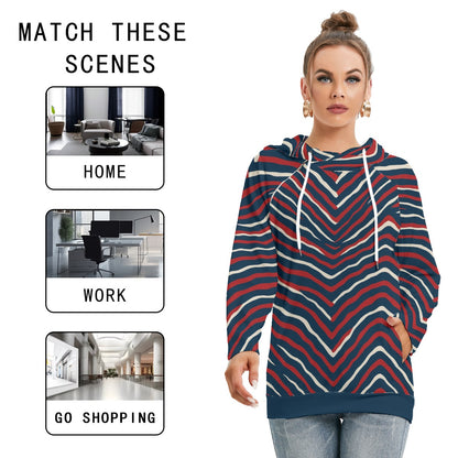 SD HUESCA Women's Hoodie With Double Hood